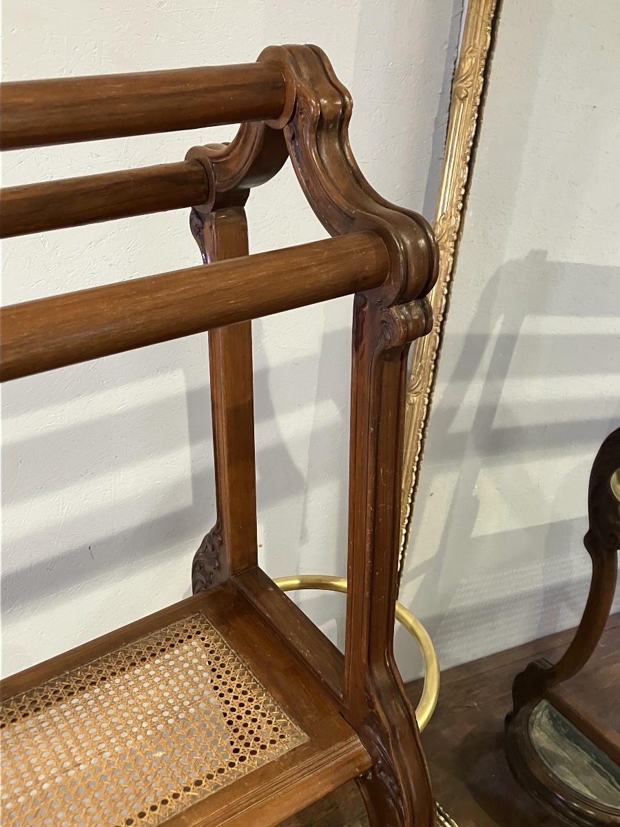 Napoleon III-style Mahogany Wardrobe-photo-3