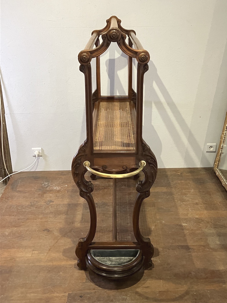 Napoleon III-style Mahogany Wardrobe-photo-2