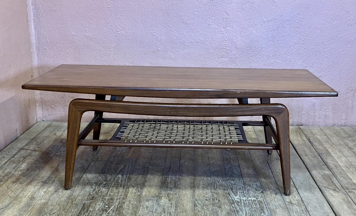 Scandinavian Coffee Table By Arne Hormand Olsen For Samcom, Made Of Teak, Circa 1960