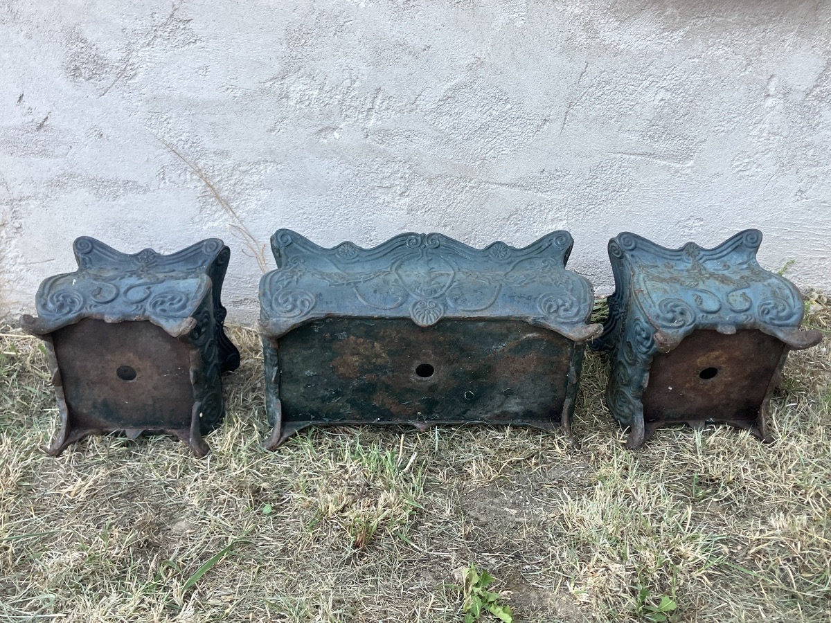 Cast-iron Garden Ornaments: Art Nouveau Planters And Flower Pots-photo-3