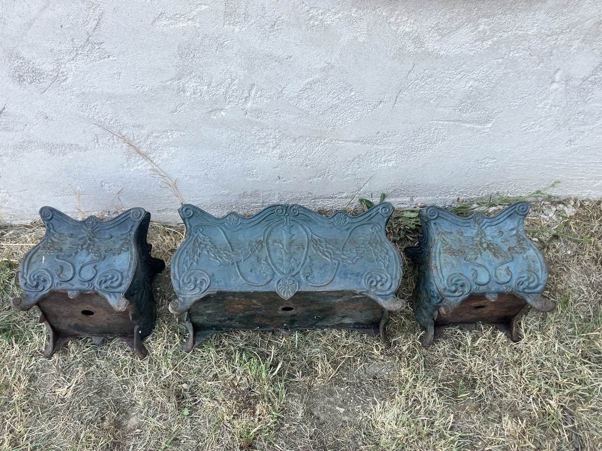 Cast-iron Garden Ornaments: Art Nouveau Planters And Flower Pots-photo-6