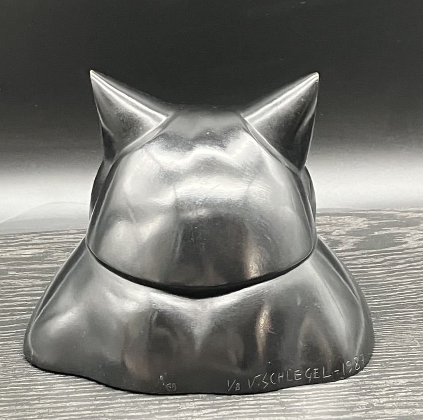 Valentine Schlegel, *bronze Cat*, Limited Edition 1/8. Fonderie De La Plaine-photo-2