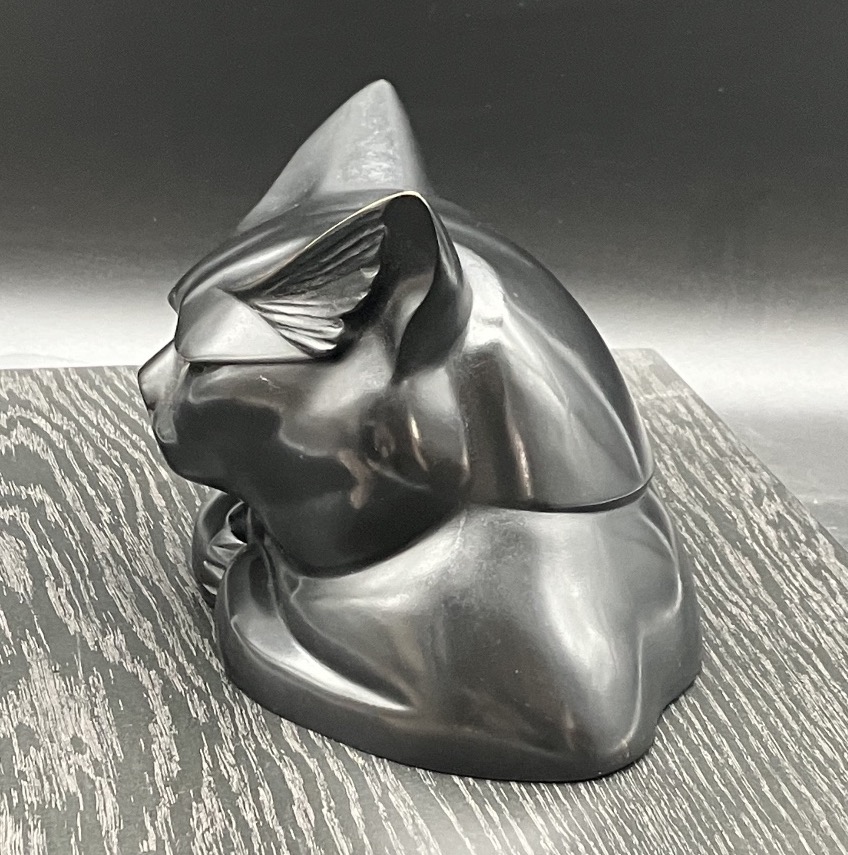Valentine Schlegel, *bronze Cat*, Limited Edition 1/8. Fonderie De La Plaine-photo-3