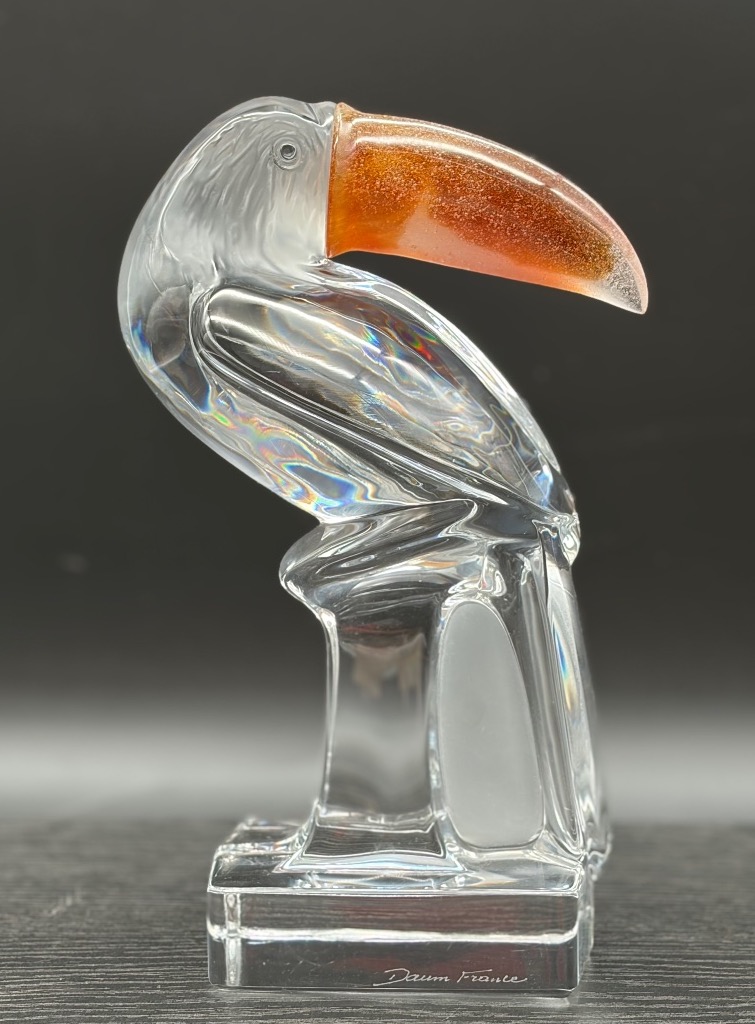 Daum Crystal Toucan  Nancy