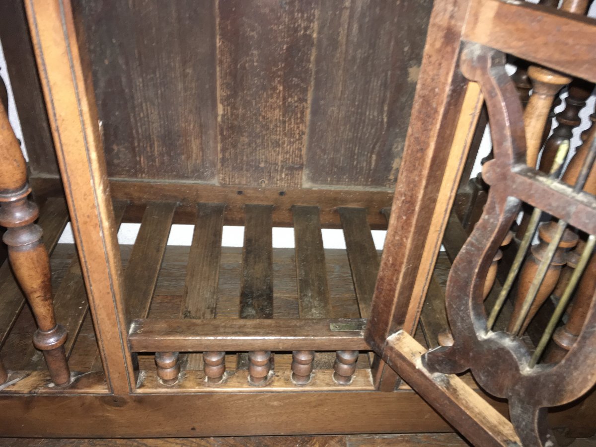 Provencal Panetière In Walnut Louis Philippe Period-photo-1