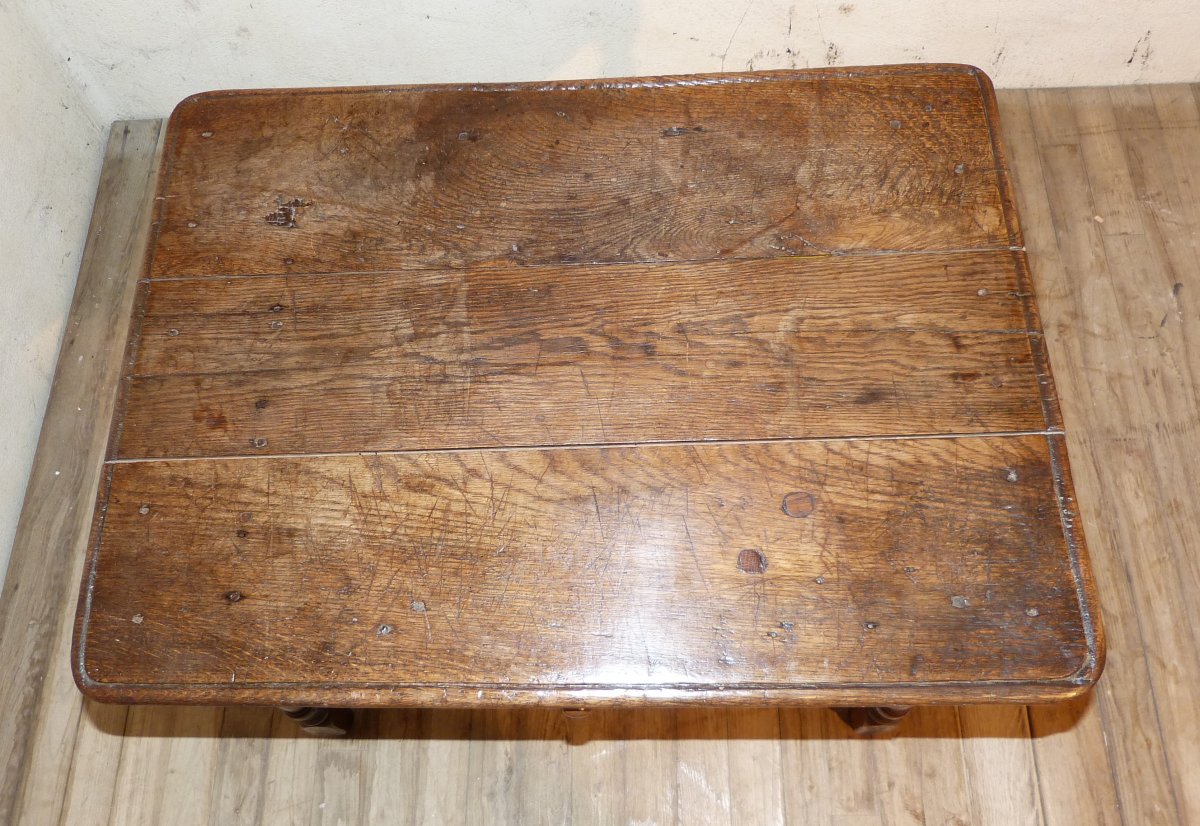 Small Lorraine Table In Oak 18th-photo-4