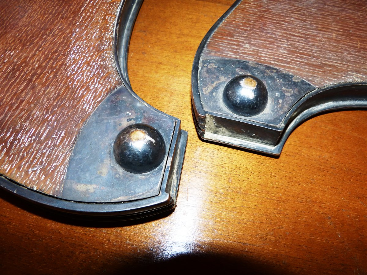 Pair Of Elements Especially In Silver Bronze Louis XVI Style, Napoleon III-photo-1