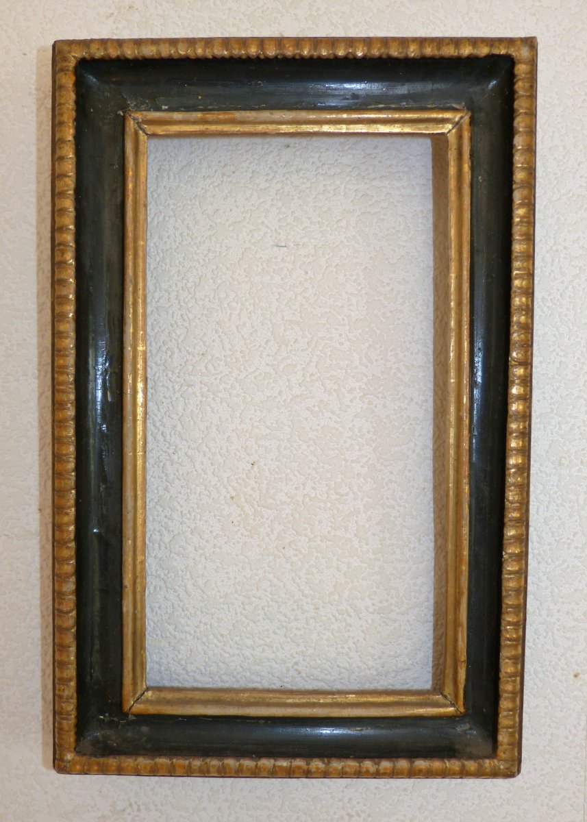 Small Antique Louis XIII Frame, 17th Time 38.2 X 25 Cm