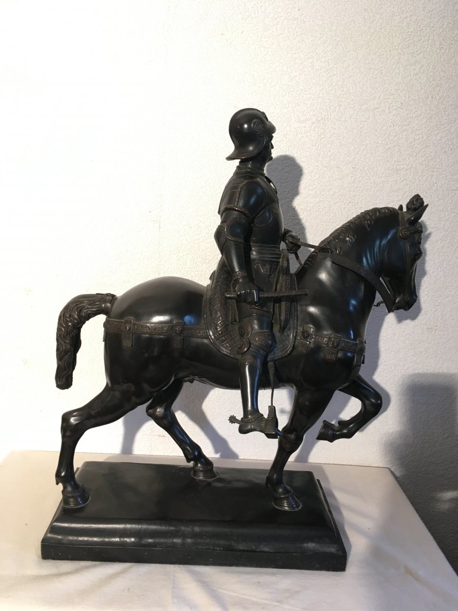 Verrocchio  Bonze Le Colleone à Cheval De Venise -photo-4