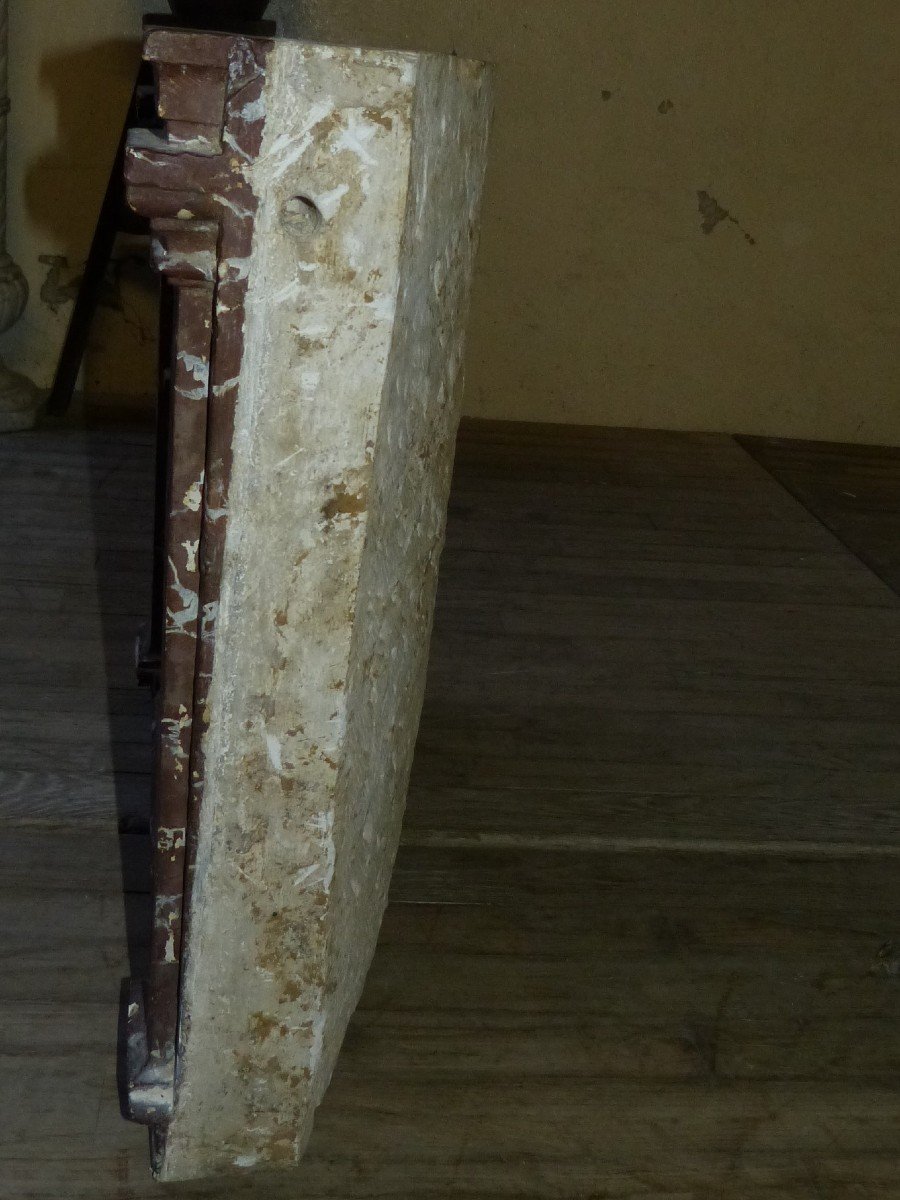 Nativity Renaissance Lorraine 16th H 73 Cm Stone Sculpture-photo-8
