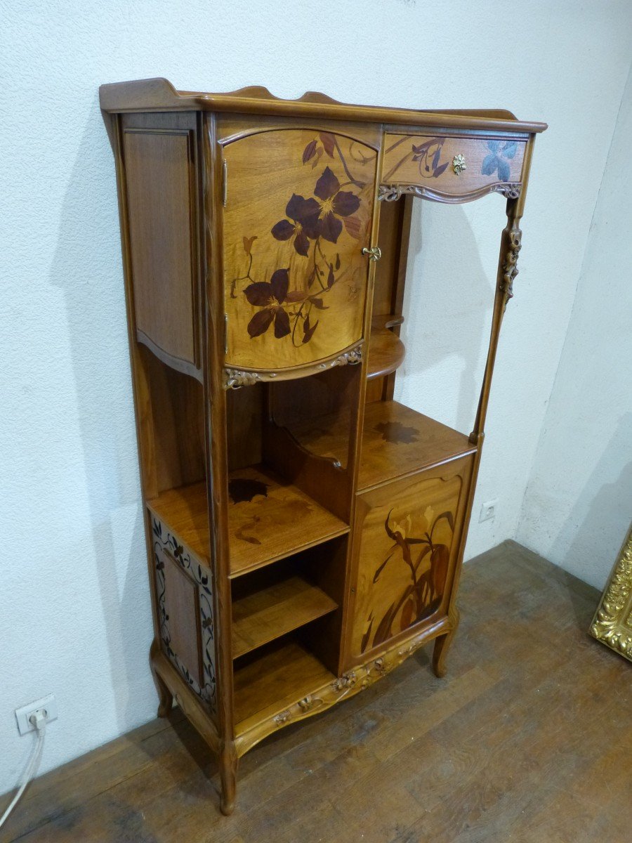 Louis Majorelle - Etagère Aux Clématites Art Nouveau-photo-1