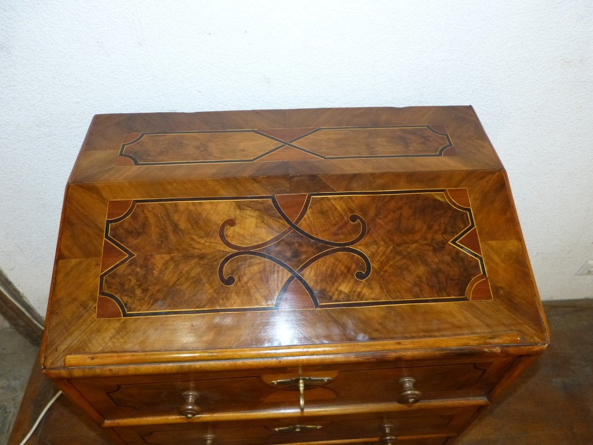 Small Alsatian Scriban Commode 18th Time-photo-3