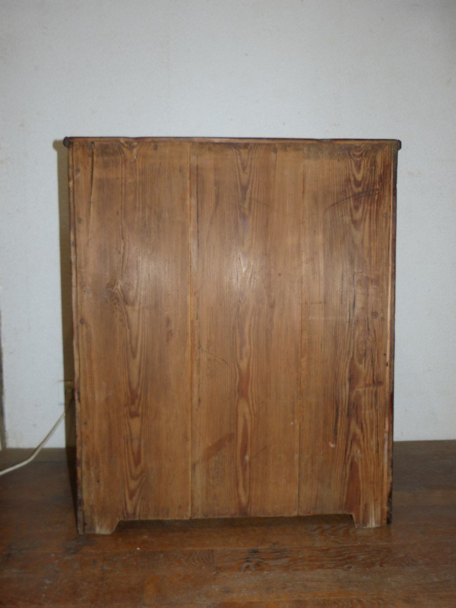 Small Alsatian Scriban Commode 18th Time-photo-3