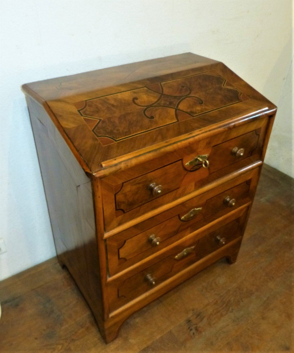 Small Alsatian Scriban Commode 18th Time