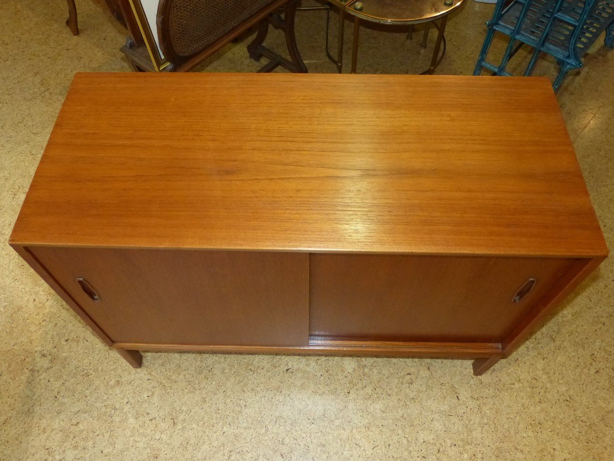 Small Scandinavian Sideboard By Nils Jonsson For Troeds Model Domi3-photo-4