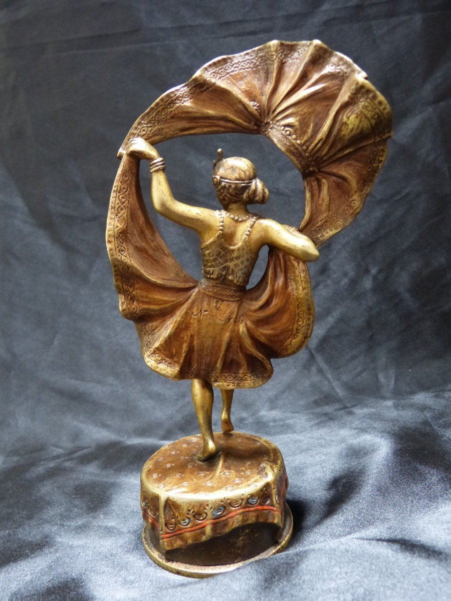 Franz Xavier Bergmann - Bronze De Vienne Orientaliste-photo-4
