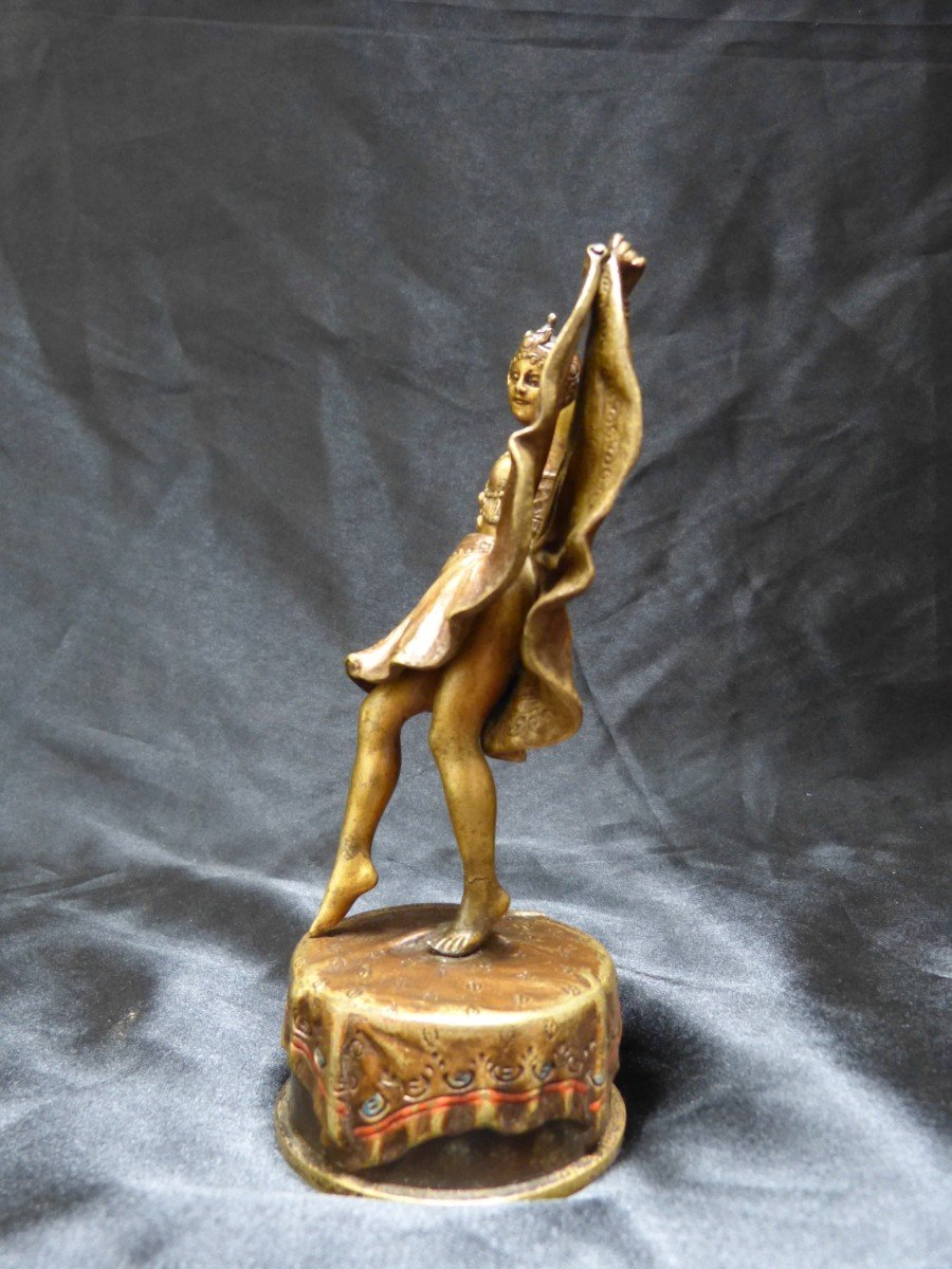 Franz Xavier Bergmann - Bronze De Vienne Orientaliste-photo-1