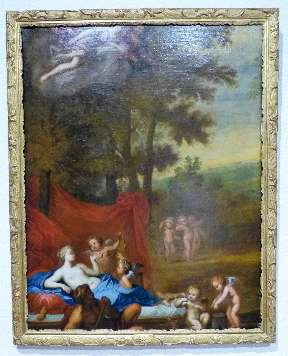 Pair Of Great Paintings Italy 17th Mythological-photo-3