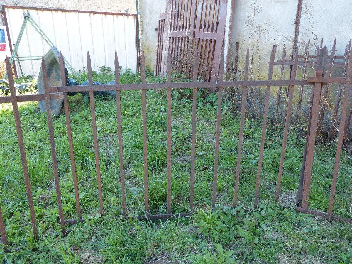 19th Iron Fence Grates, 17 Meters, 105 Cm High-photo-5