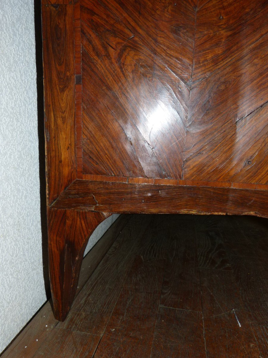 Commode Stamped Jb Fromageau Louis XV Period-photo-8
