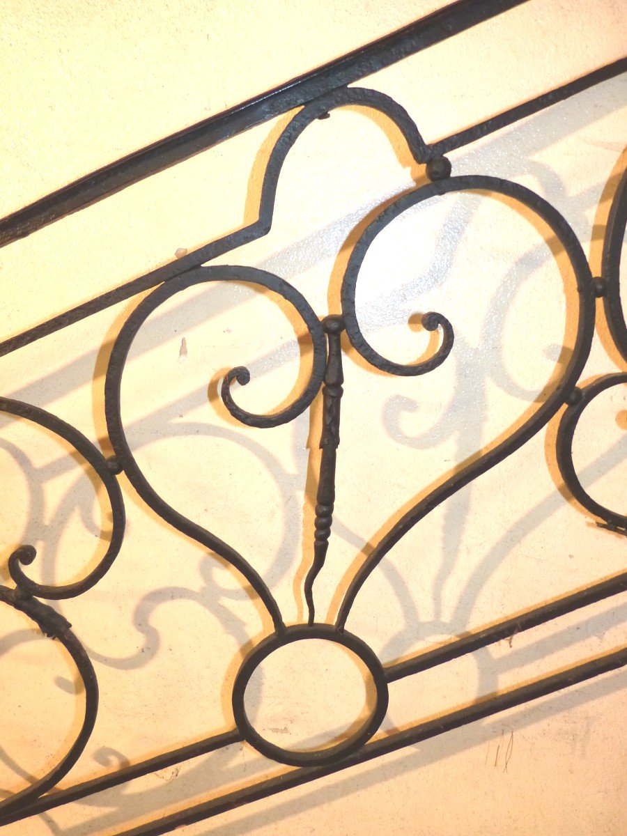 Wrought Iron Gate 18th Jean Lamour Nancy For Staircase-photo-2