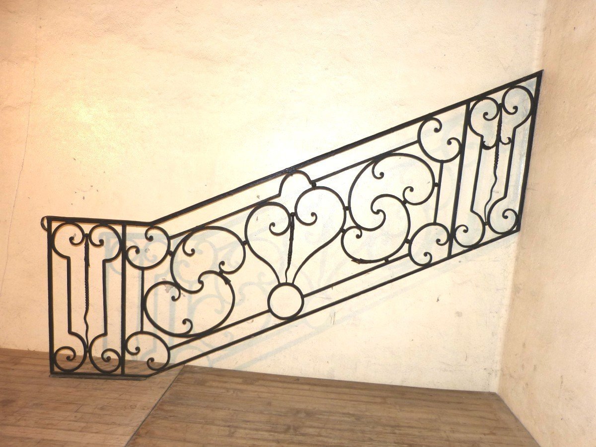 Wrought Iron Gate 18th Jean Lamour Nancy For Staircase