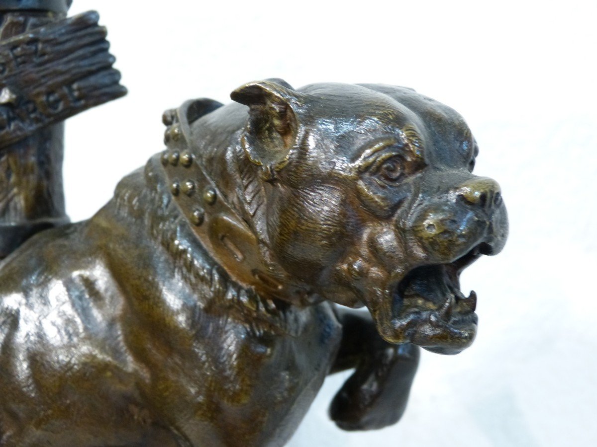 Charles Valton Chien Bronze Bouledogue -photo-6