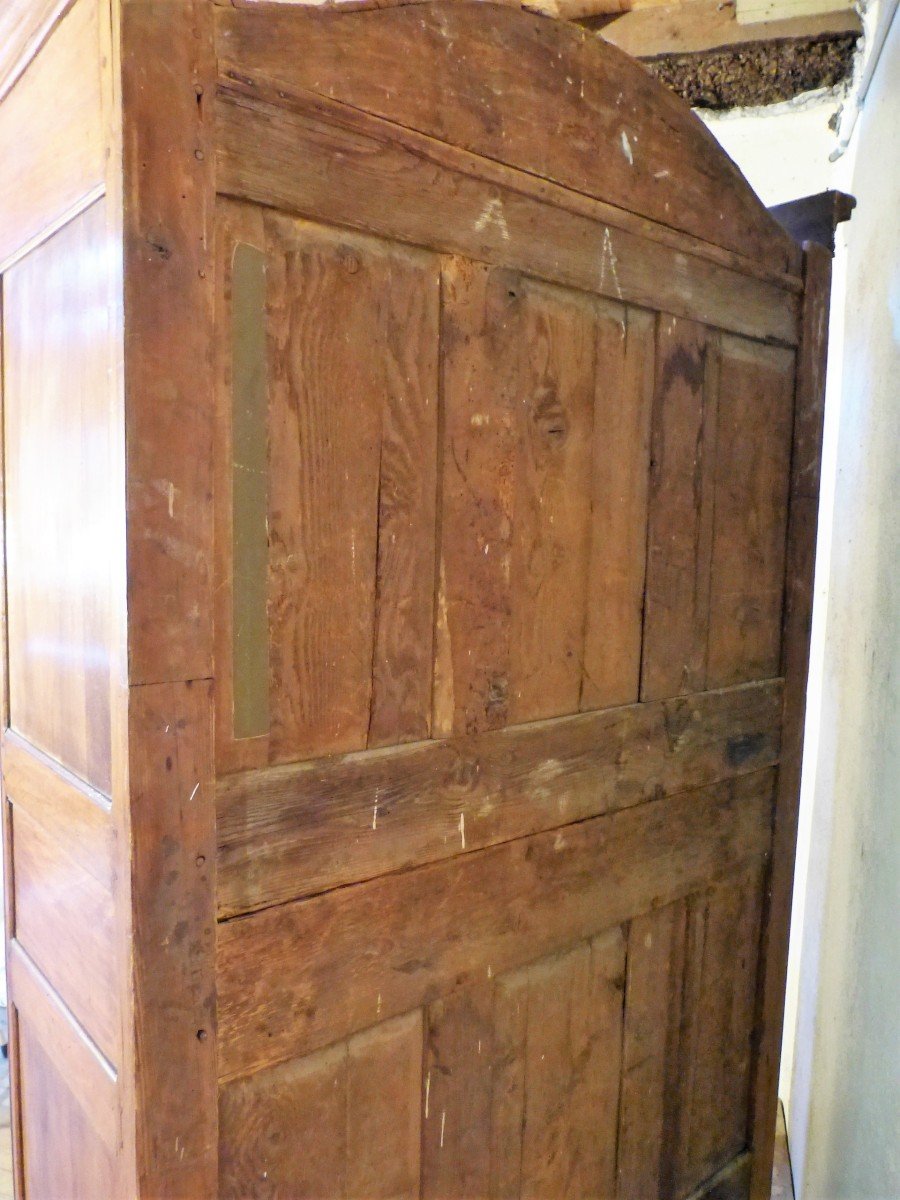 Beautiful Provencal Wardrobe In Walnut 18th-photo-3