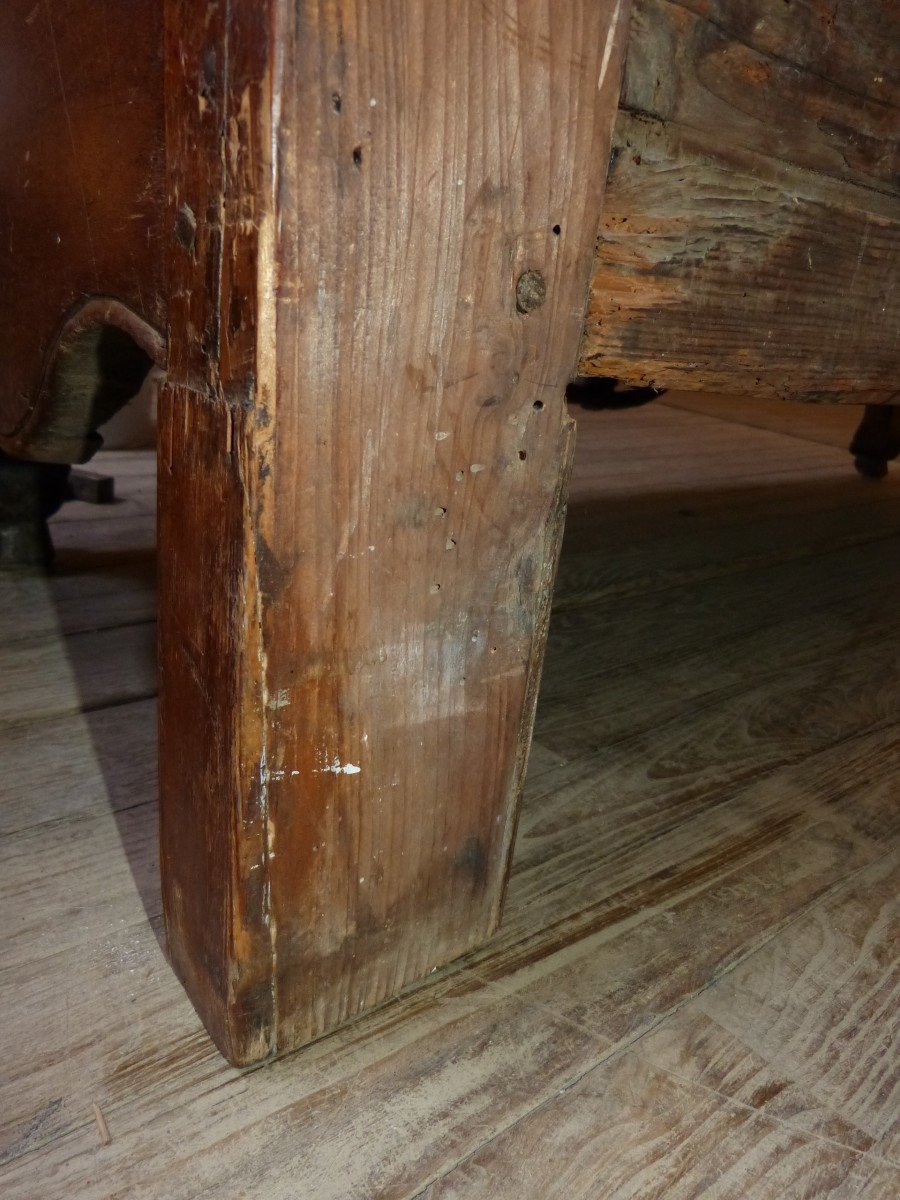 Belle Armoire Provençale En Noyer 18ème-photo-7