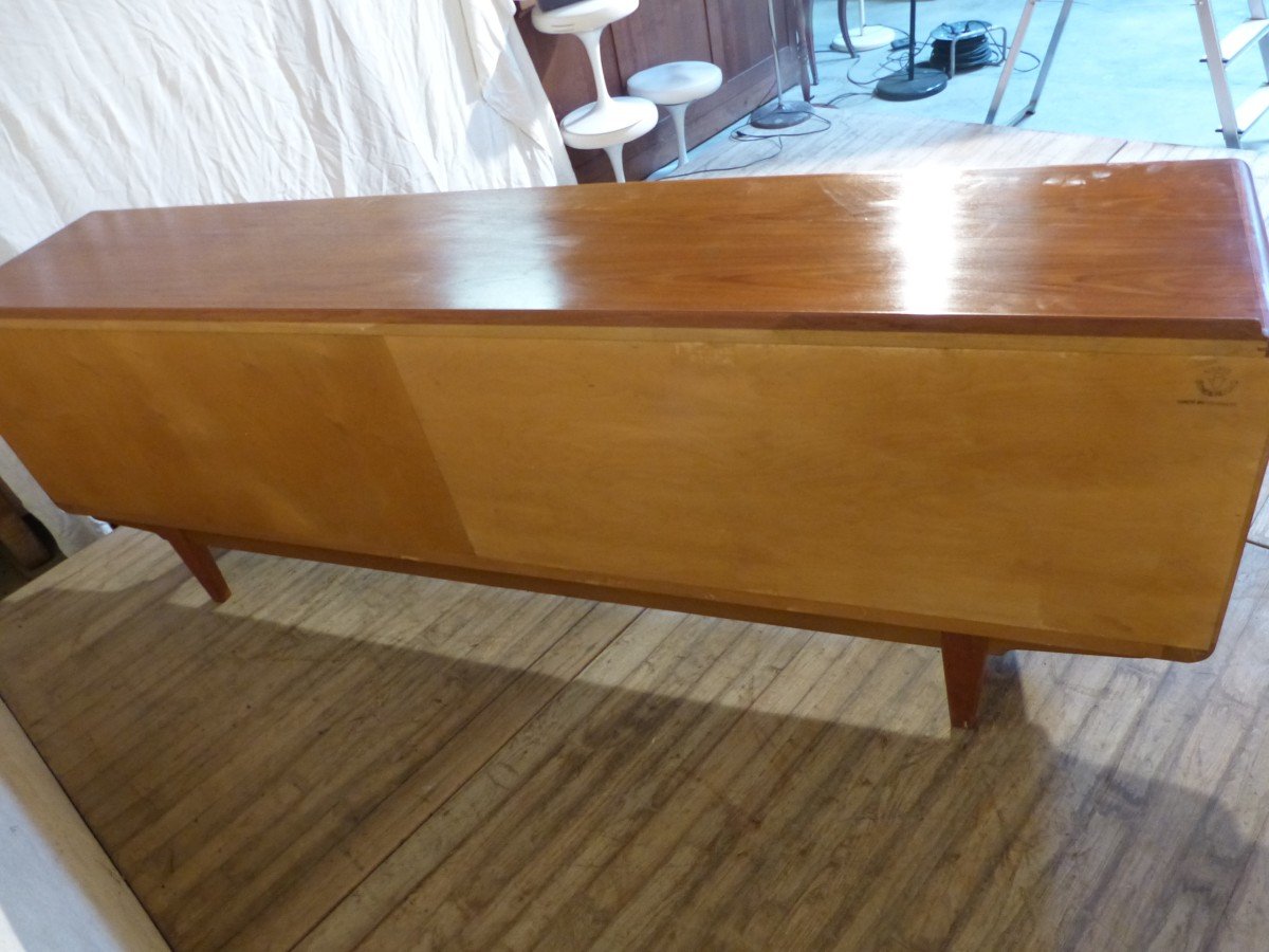 Enfilade Scandinave En Teck Par Arne Vodder Pour Vamo Sonderborg Années 60-photo-8