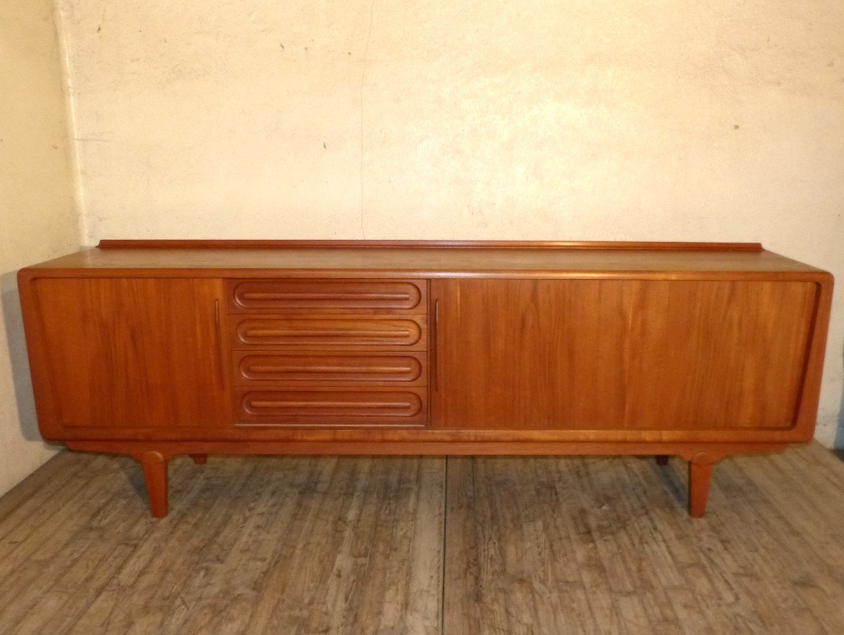 Enfilade Scandinave En Teck Par Arne Vodder Pour Vamo Sonderborg Années 60