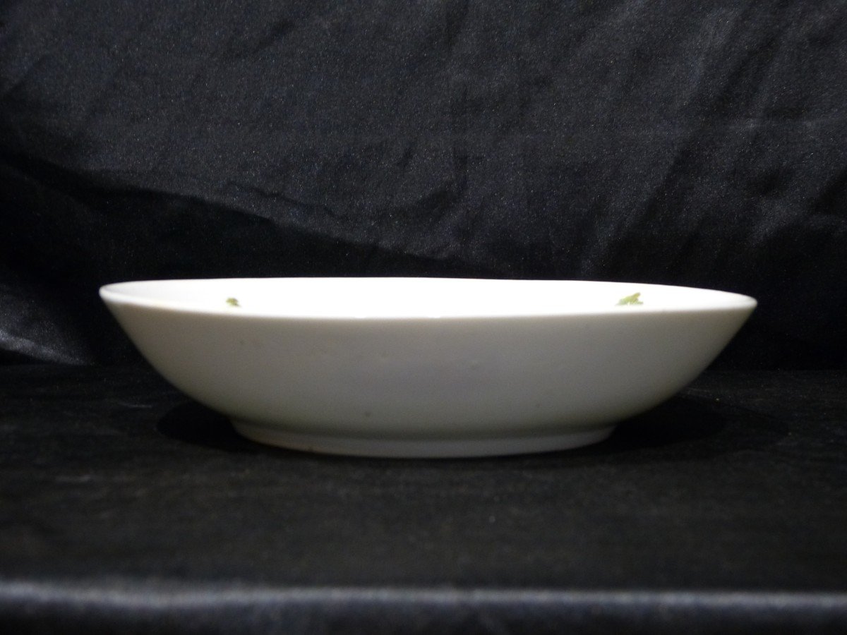 Niderviller 18th Century Porcelain Plate Landscape Decor-photo-1
