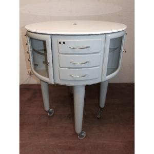 Meuble De Dentiste Rond Tournant Girator Dessus Opaline