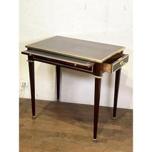 Gervais Maximilien Durand Small Mahogany Writing Desk Stamped G Durand  