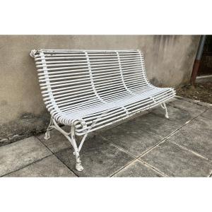 Banc en fer et fonte Arras 19 eme