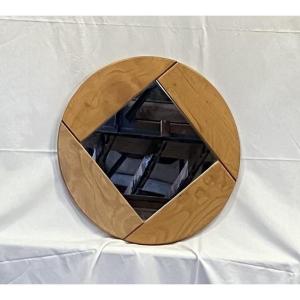 Maison Regain Miroir en orme Diamètre 60 cm