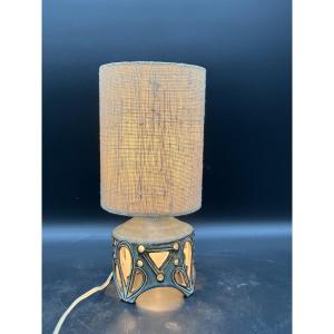 Robert Perot Lamp, Vieux Moulin Vallauris Malarmey, Openwork Ceramic, 1950s