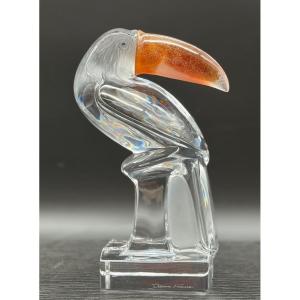 Daum Crystal Toucan Nancy