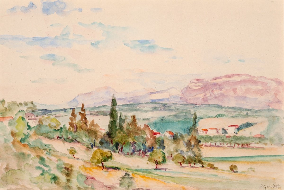 Raymond Gaudet (1889-1967). The Vercors (isère). Around 1940-1944.