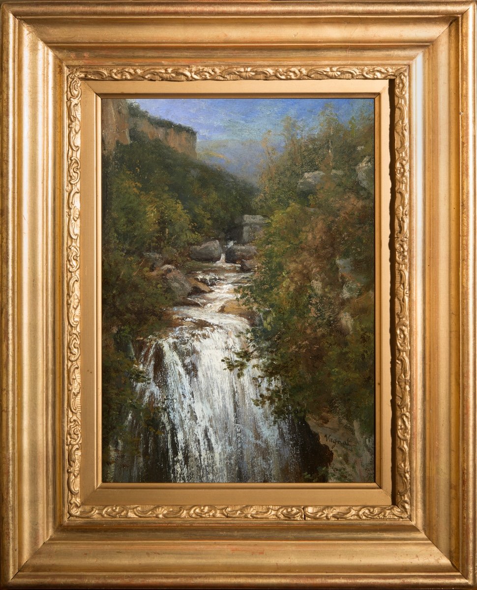 Louis Vagnat (1841-1886). La cascade de Sassenage-photo-2