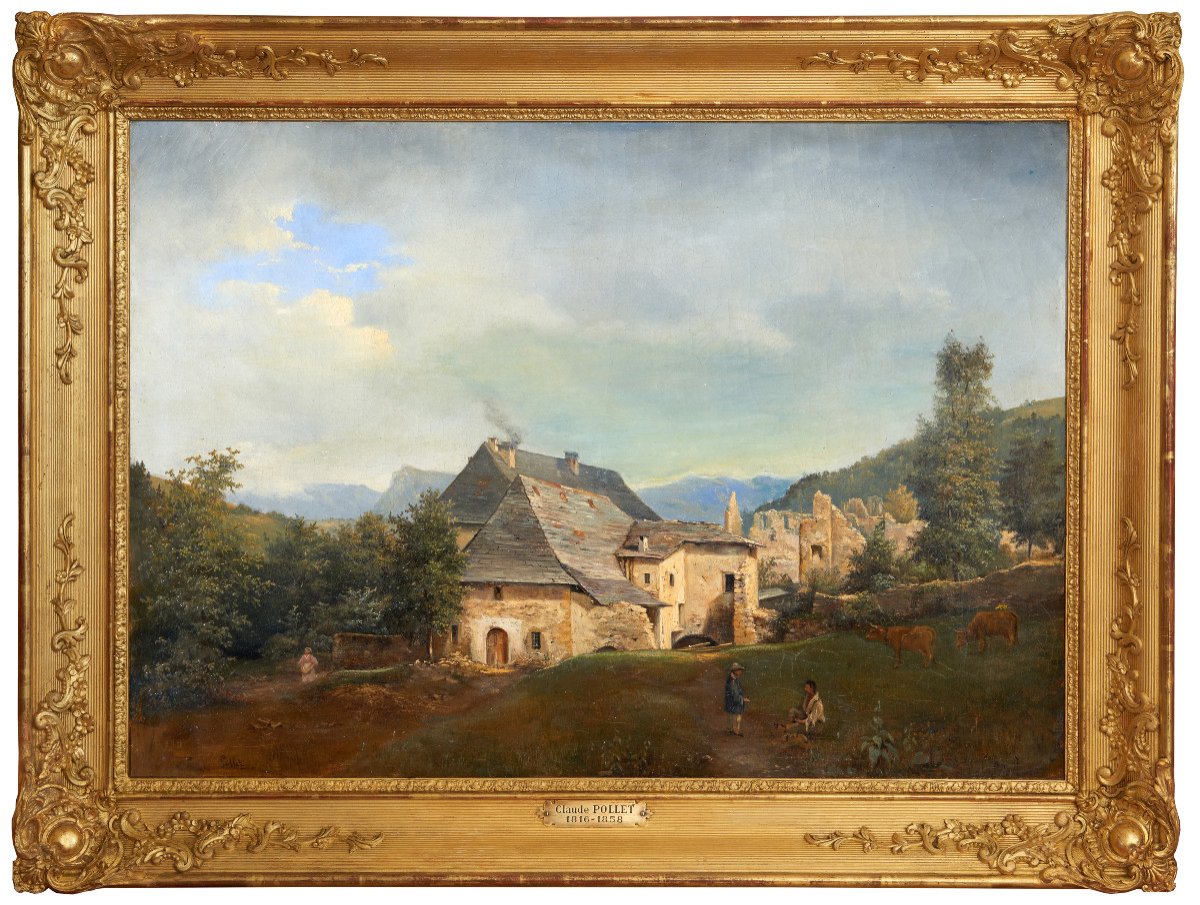 Pollet Claude (grenoble 1816 - Saint-egrève 1858) -photo-2