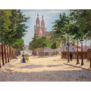 Adolphe Félix Broët (1873-1942). Paris. Saint-Anne de la Butte-aux-Cailles