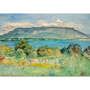 Lucien Mainssieux (1885-1958). Le Lac du Bourget