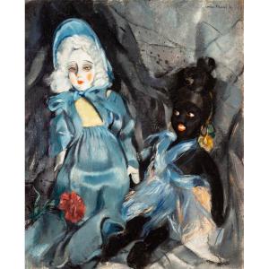 Louise Morel (1898 -1974). The Two Dolls