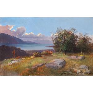 Jean Reignier (1861-1948) Lake Du Bourget