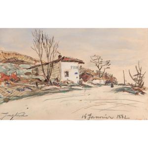 Johann Barthold Jongkind (lattrop (pays-bas) 1819 - Saint-égrève (1891)