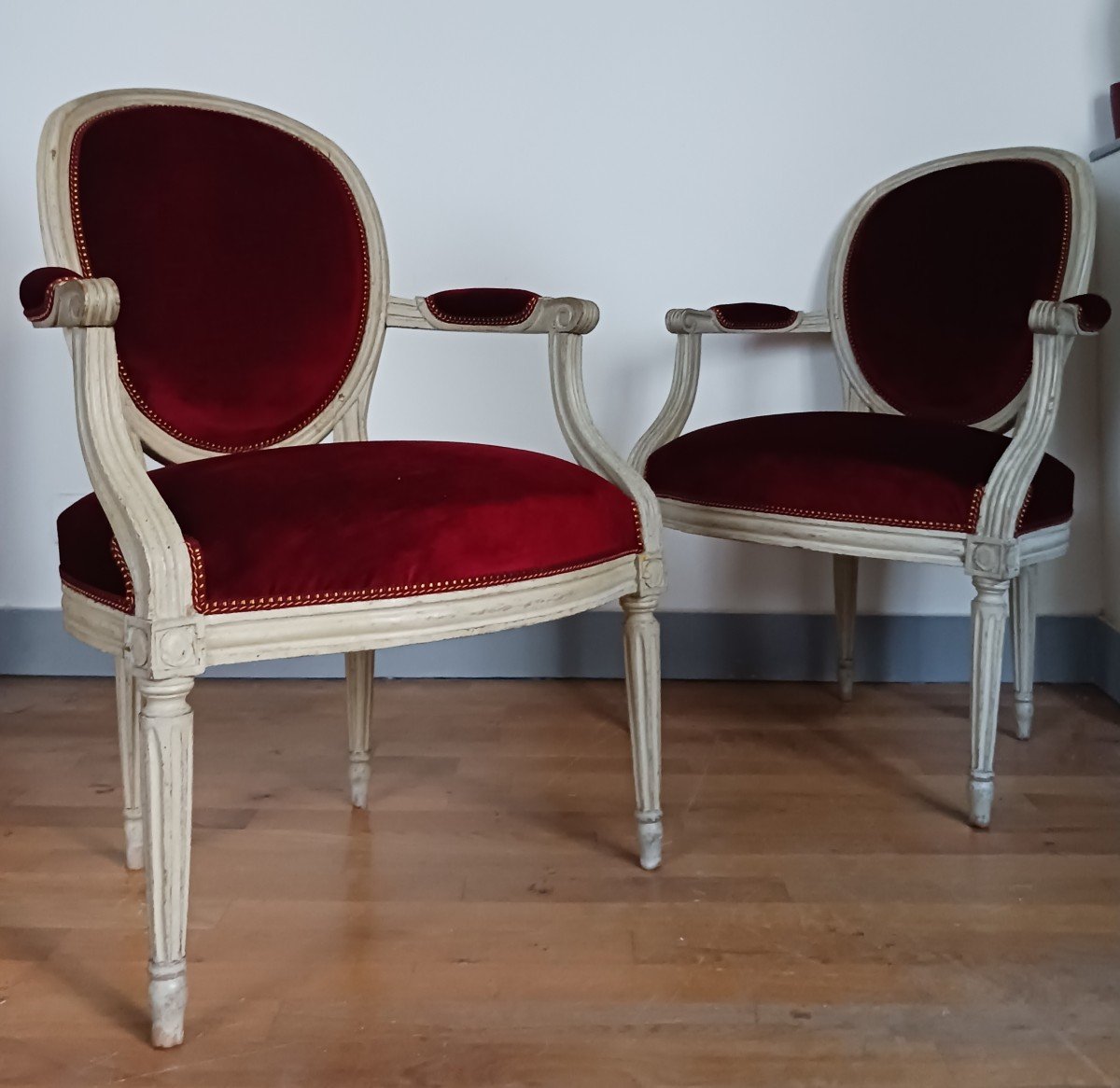 Proantic: Chaise d'Aisance Chaise Percée d'époque Louis XVI Estampil