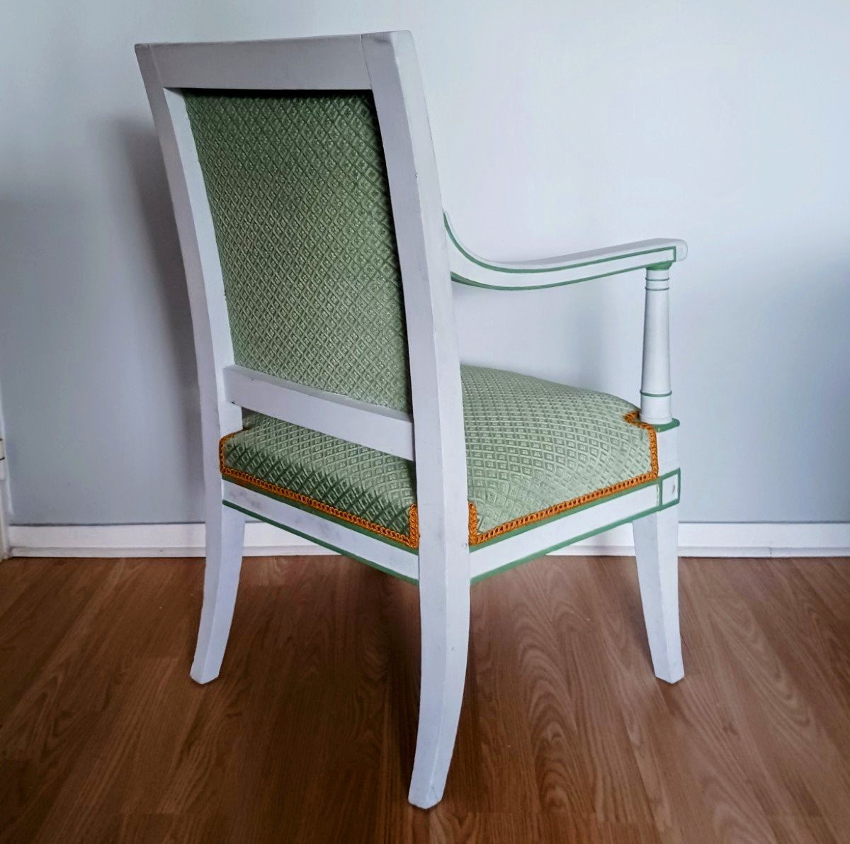 Jacob Desmalter - fauteuil Impérial - marques de Rambouillet et de Versailles - époque Empire-photo-1