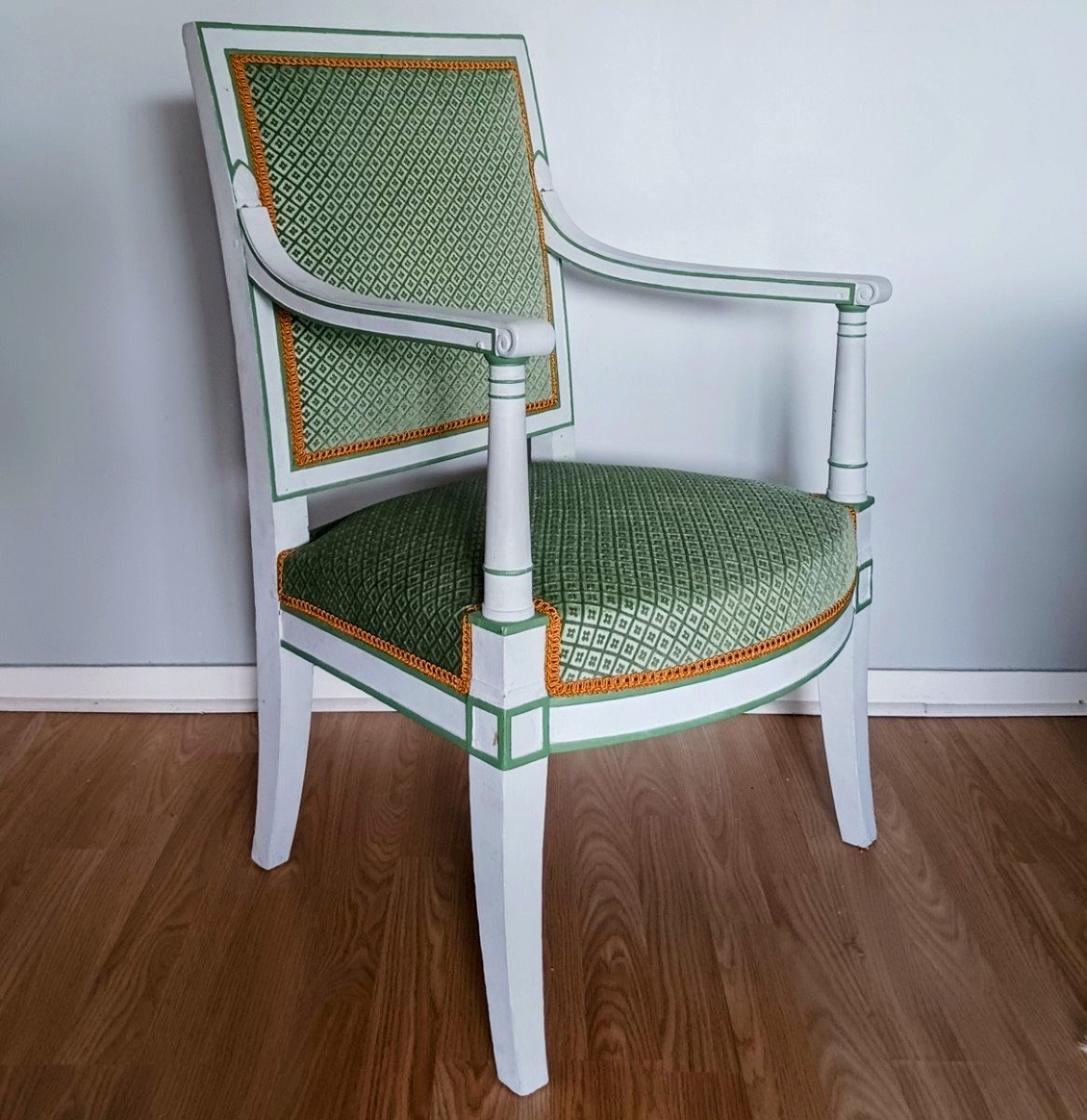 Jacob Desmalter - fauteuil Impérial - marques de Rambouillet et de Versailles - époque Empire