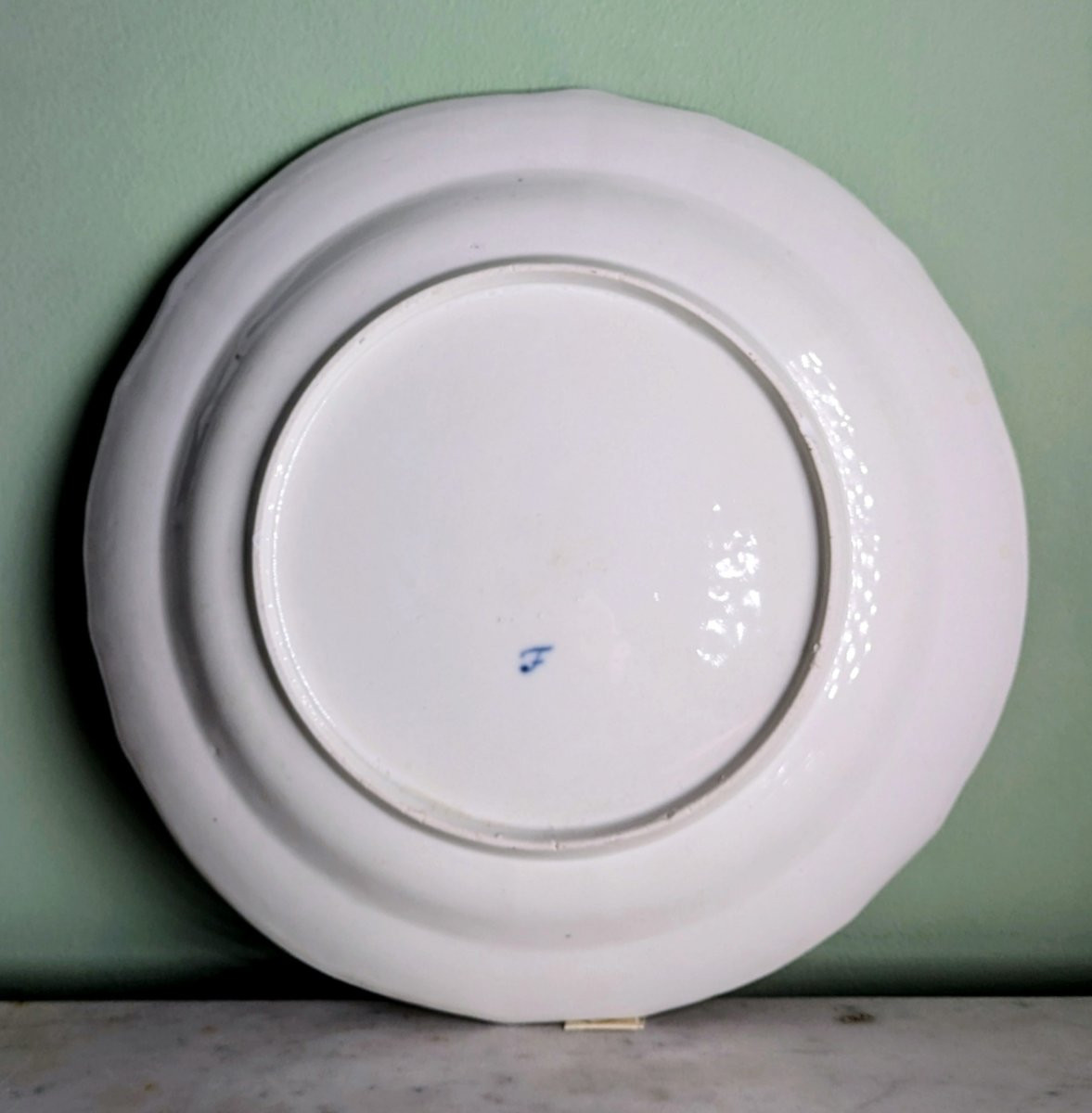 Fürstenberg Factory Circa 1760 - Table Plate - Ornithological Decoration - Porcelain-photo-2